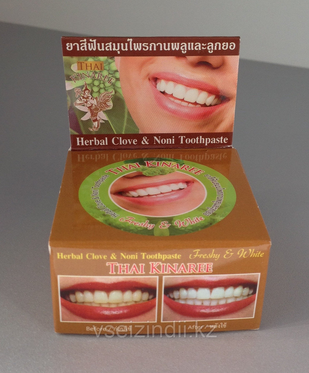 Зубная паста с экстрактом Нони и Гвоздики 5 Star Herbal Clove & Noni Toothpaste, Таиланд