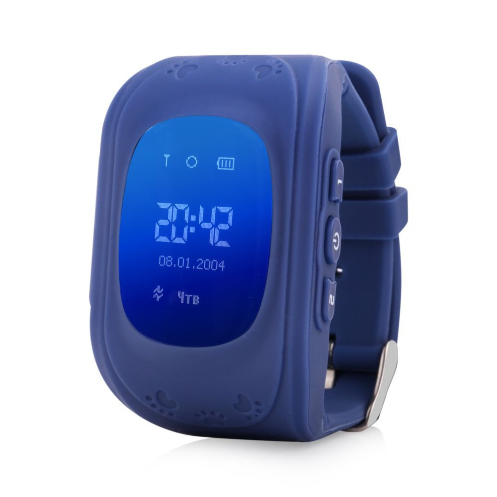 Умные детские часы Smart Baby Watch Q50 GSM небликующий экран - фото 1 - id-p42382597