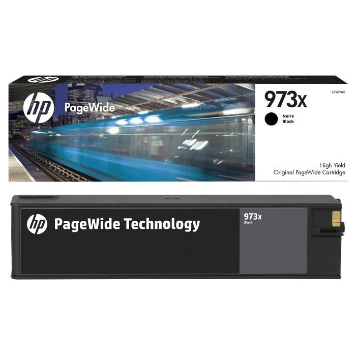 HP L0S07AE HP 973X Black Original PageWide  Cartridge for PageWide Pro 452/477 MFP, up to 10000 pages HP 973X 