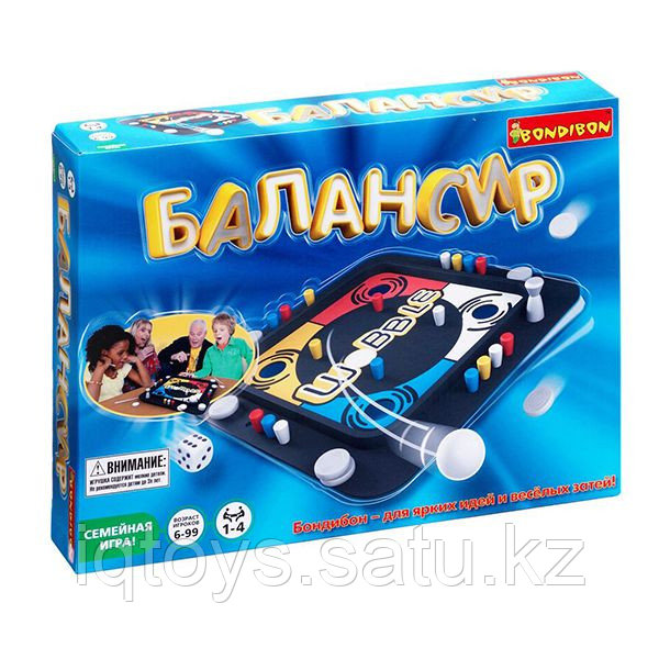 "Балансир" - настольная игра для компании, BONDIBON, фото 1