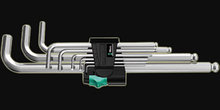 Набор Г-образных ключей, метрических, хромированных 950 PKL/9 SM N