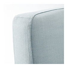 Кресло ЭННИЛУНД Нордвалла голубой  ИКЕА, IKEA, фото 2