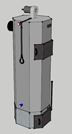Твердотопливный котел длительного горения IRON 150