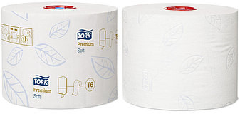 Tork туалетная бумага Mid-size в миди рулонах мягкая 127520, фото 2