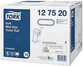 Tork туалетная бумага Mid-size в миди рулонах мягкая 127520, фото 2
