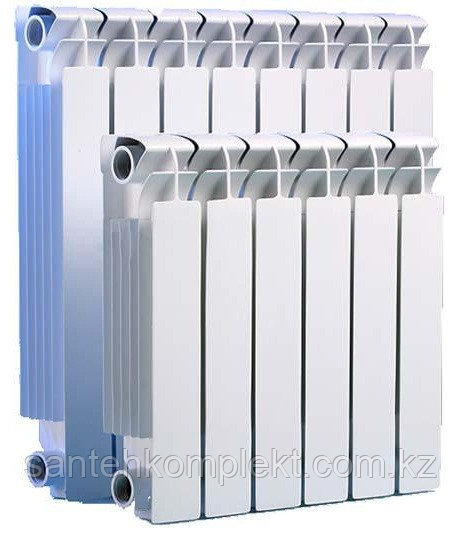 Радиатор биметаллический 10-ти секционный 500 - фото 1 - id-p42449527