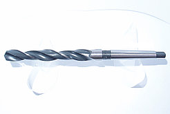 Сверла спиральные с коническим хвостовиком средняя серия Р6М5 и Р9М3