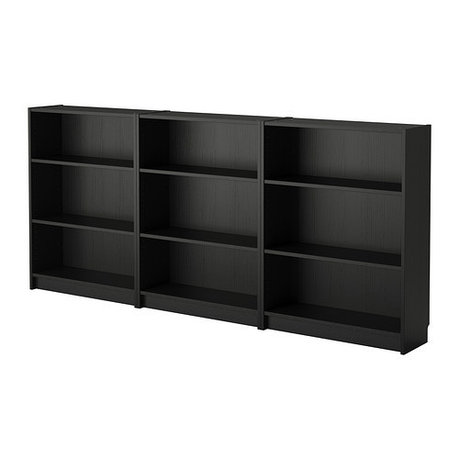 Стеллаж БИЛЛИ черно-коричневый ИКЕА, IKEA, фото 2