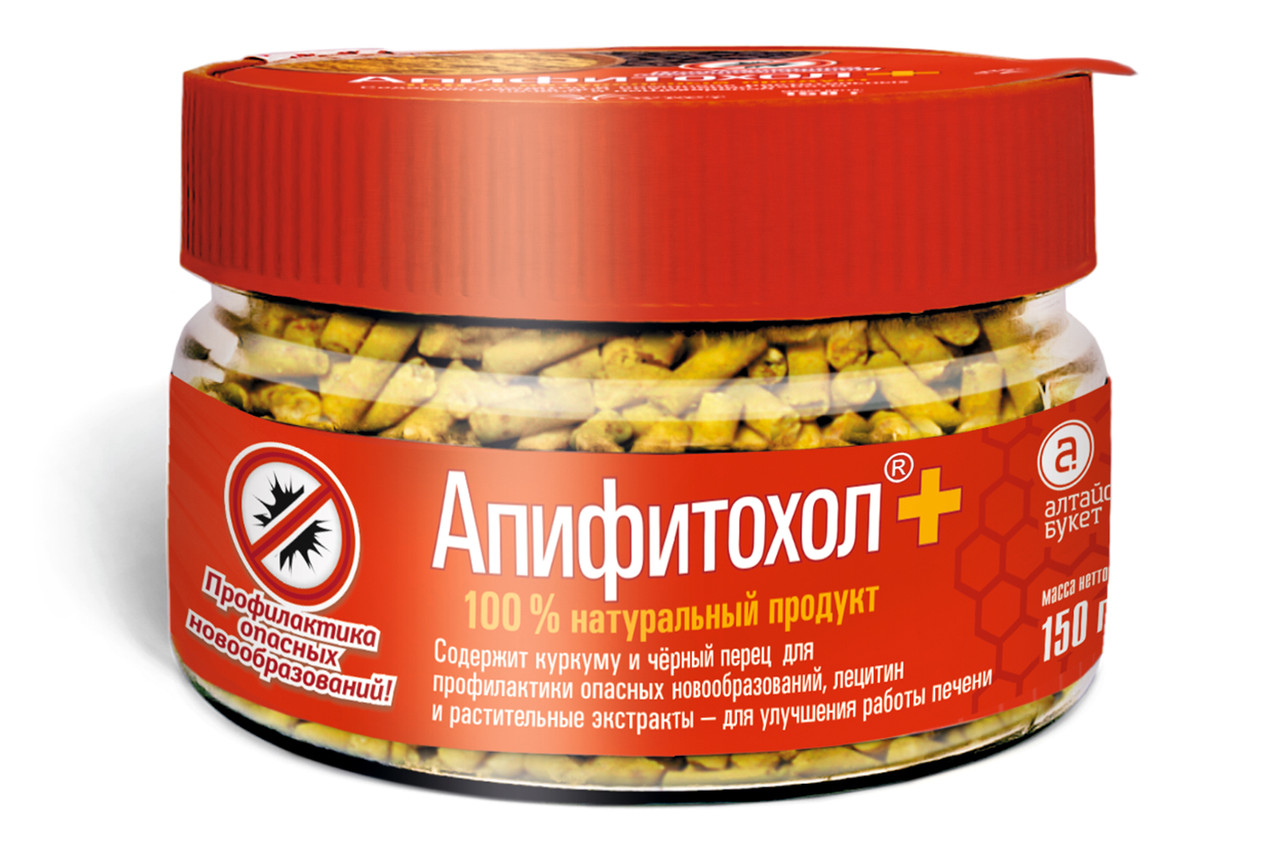 Апифитохол, Инновационный продукт питания для усиленной защиты печени, 150гр - фото 1 - id-p465085