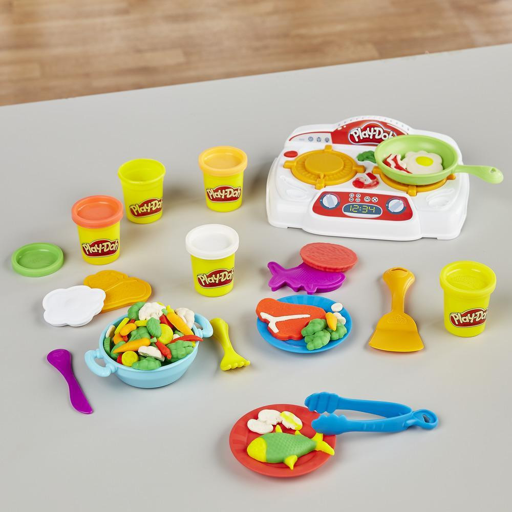 Hasbro Play-Doh "Кухня" Игровой набор "Кухонная плита" (звук), Плей-До - фото 2 - id-p42498823