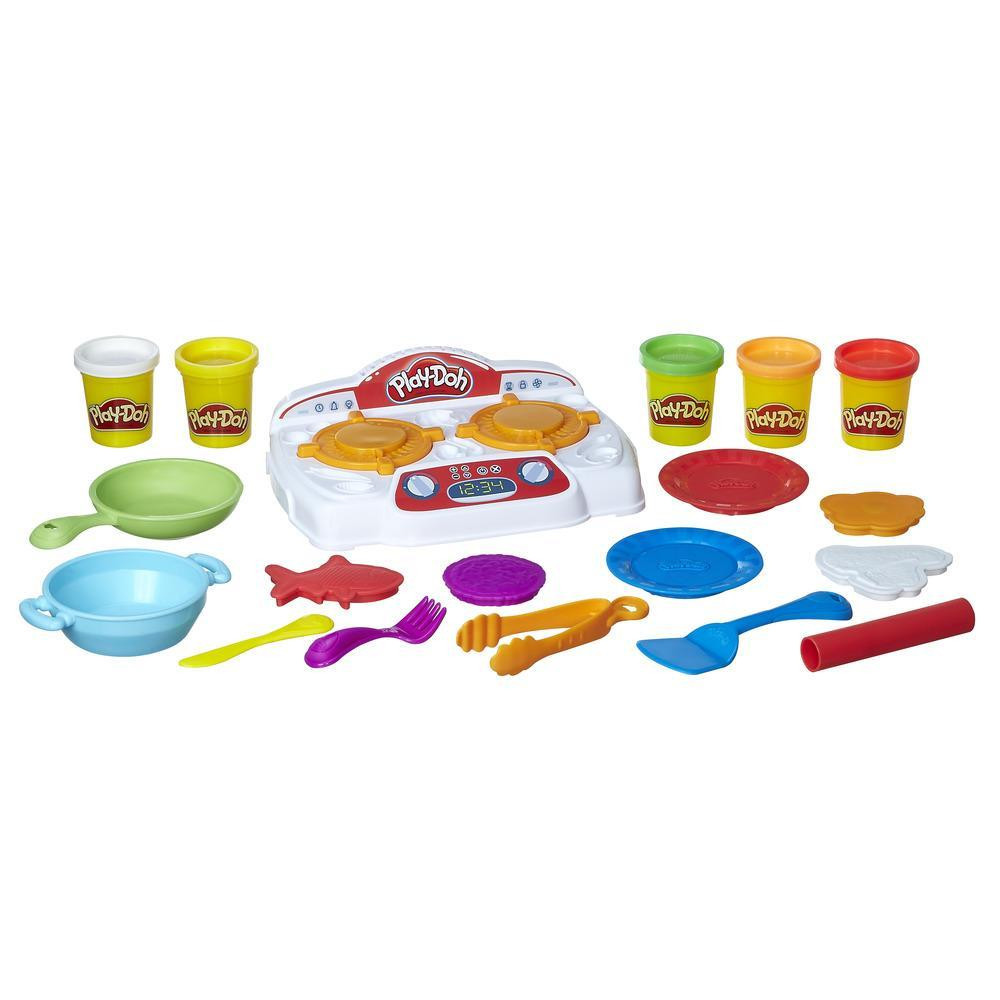 Hasbro Play-Doh "Кухня" Игровой набор "Кухонная плита" (звук), Плей-До