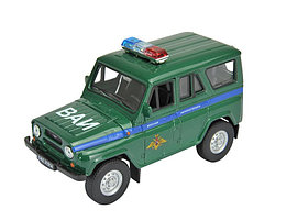 1/34 Welly Металлическая модель UAZ 31514 Военная Автоиспекция