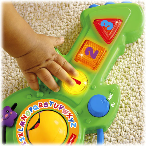 FISHER PRICE:"Смейся и учись" Обучающая музыкальная гитара