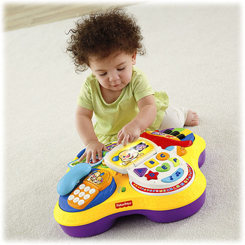 FISHER PRICE:Смейся и учись. Обучающий столик