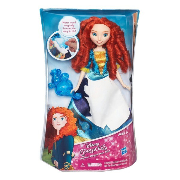 Disney Princess: Кукла Мерида в юбке с проявляющимся принтом