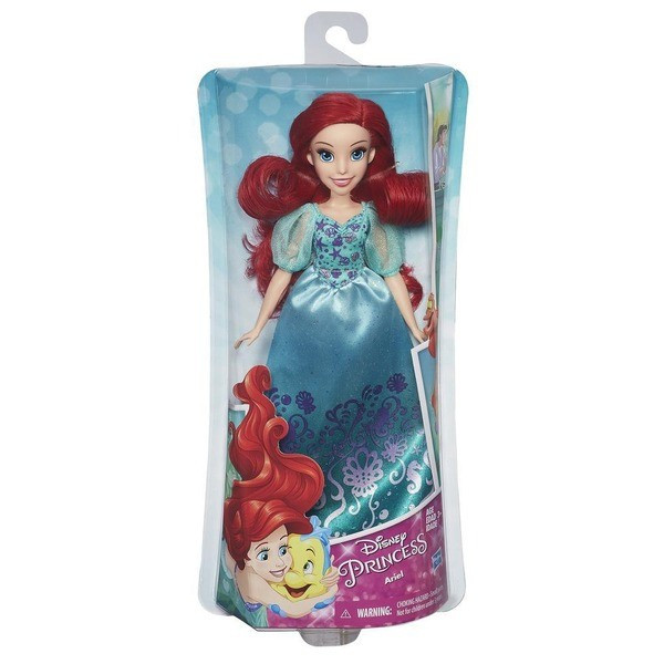 Disney Princess: Кукла Ариэль цвет платья бирюзовый