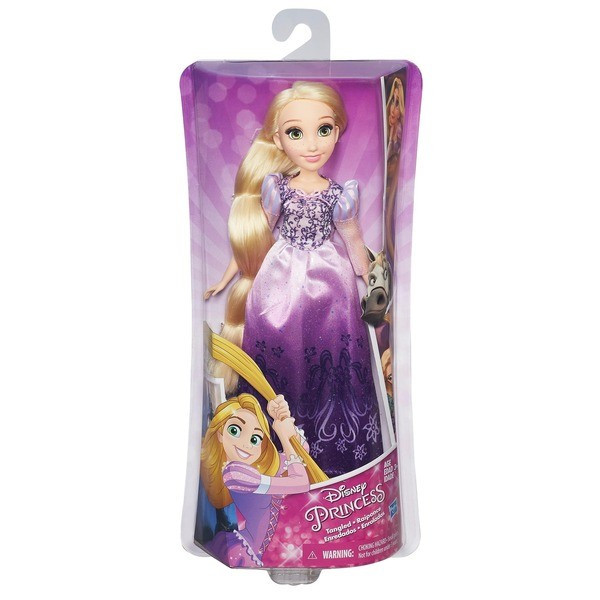 DISNEY PRINCESS: КУКЛА РАПУНЦЕЛЬ ЦВЕТ ПЛАТЬЯ СИРЕНЕВЫЙ