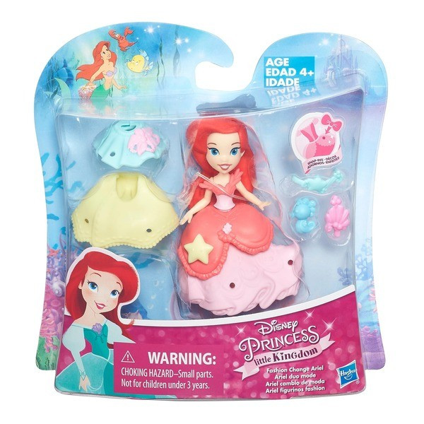 DISNEY PRINCESS: Игровой набор Ариэль и модные наряды