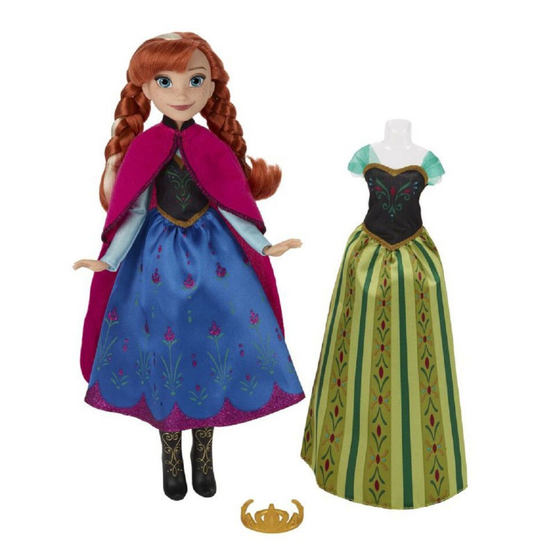 DISNEY FROZEN Кукла Холодное Сердце со сменным нарядом в ассорт. (B5169)