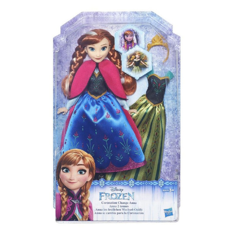DISNEY FROZEN Кукла Холодное Сердце со сменным нарядом в ассорт. (B5169)