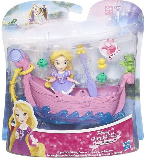 DISNEY PRINCESS Набор для игры в воде: маленькая кукла Принцесса и лодка в ассортименте