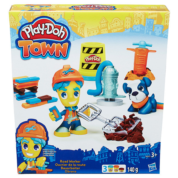 Play-Doh Город Игровой набор "Житель и питомец"