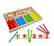 Игрушка Деревянные цветные счетные палочки, фото 2