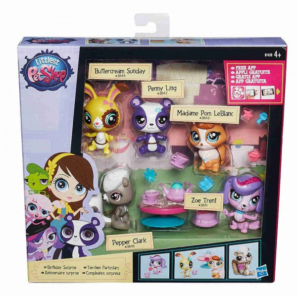 Littlest Pet Shop Мини-игровой набор в ассортименте