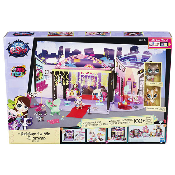 Littlest Pet Shop Игровой набор "За кулисами"