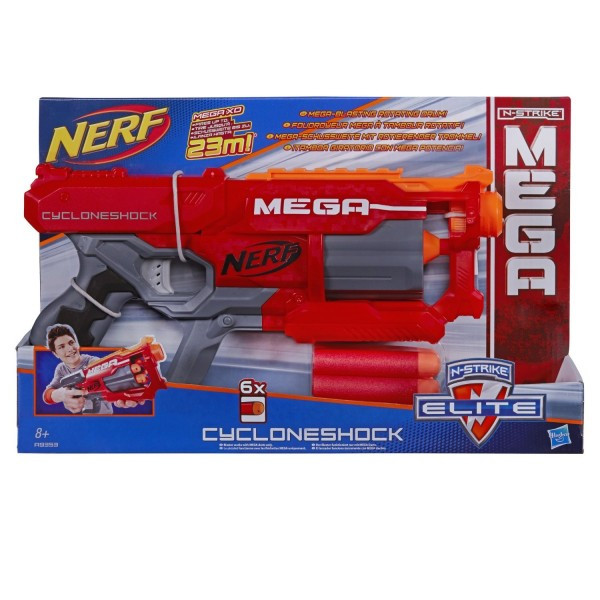 NERF (НЕРФ) Бластер Мега Циклон-шок