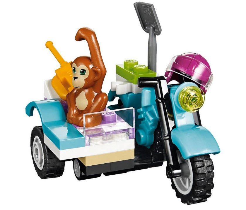 LEGO Лего Подружки Джунгли: Мотоцикл скорой помощи