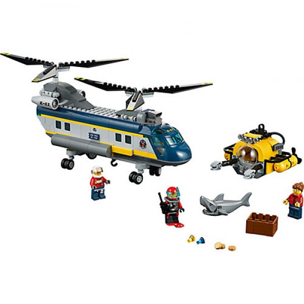LEGO Город 60093 Вертолет исследователей моря