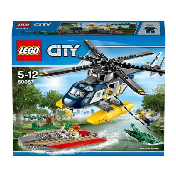 LEGO Город 60067 Погоня на полицейском вертолёте