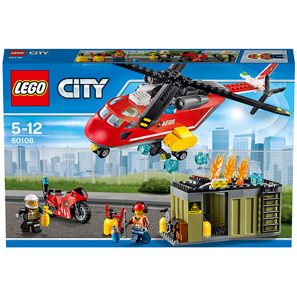 LEGO Город 60108 Пожарная команда быстрого реагирования