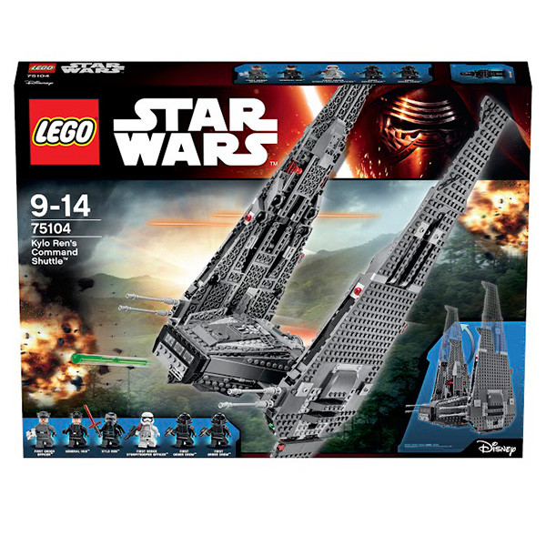 LEGO Звездные войны 75104 Командный шаттл Кайло Рена