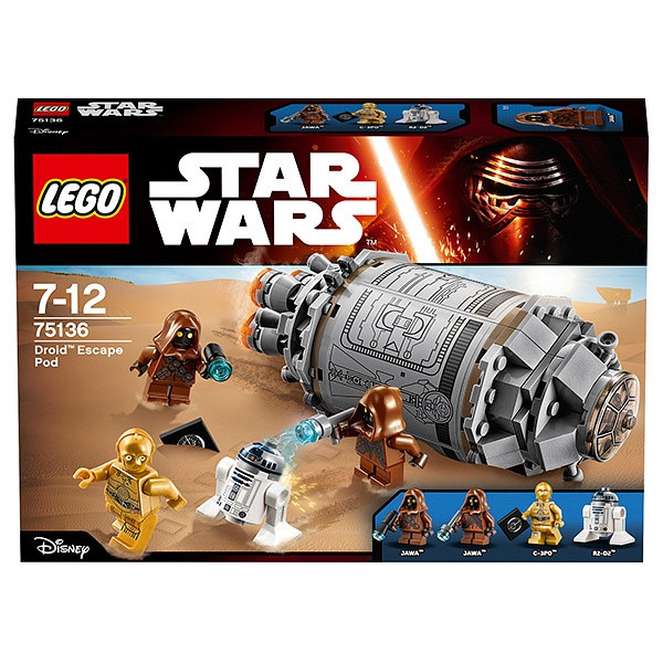 Lego Звездные Войны 75136 Спасательная капсула дроидов