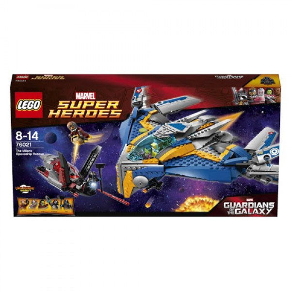LEGO  Супер Герои 76021 Спасение космического корабля Милано™