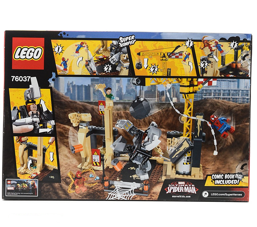 LEGO Супер Герои  76037 Носорог™ и Песочный человек™ против Супергероев™