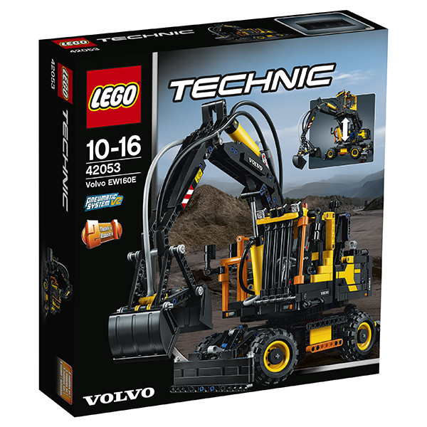 Lego Technic 42053  Экскаватор Volvo EW 160E