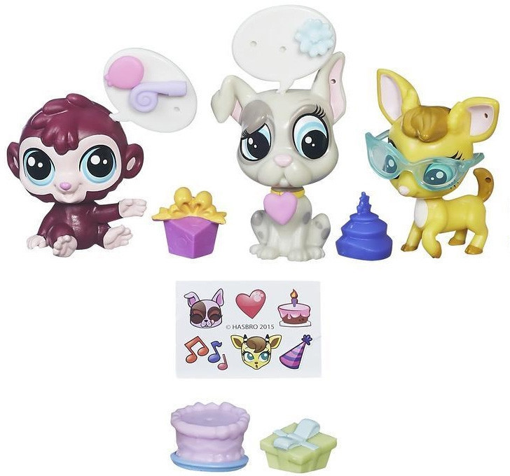 Littlest Pet Shop Игрушка HASBRO LPS Зверюшки-модницы (в ассорт.)