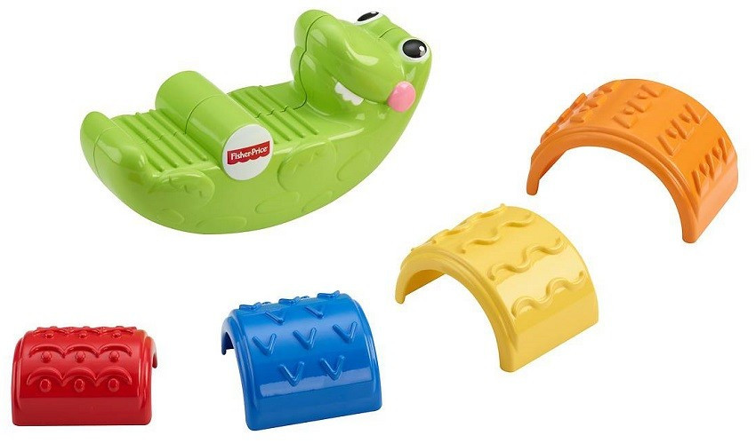 Fisher Price Пирамидка "Веселый крокодил"