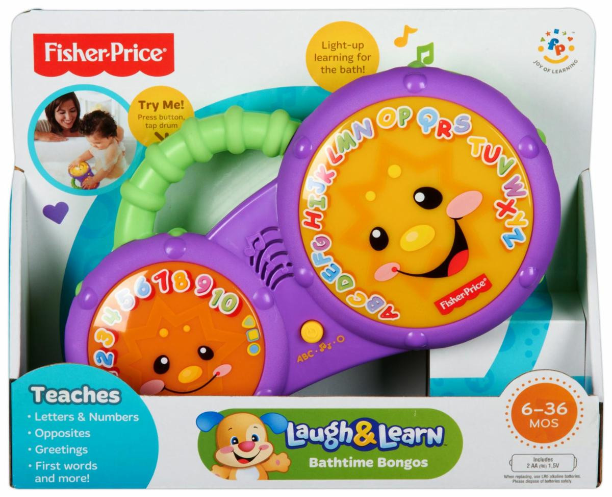 Fisher-Price Барабаны-Бонго для купания.