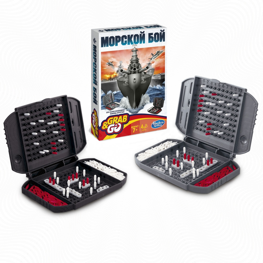 Игрушка Hasbro Games Дорожная Игра Морской бой
