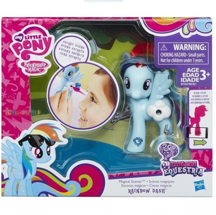 My Little Pony Игрушка HASBRO MLP Пони с волшебными картинками (в ассорт.)