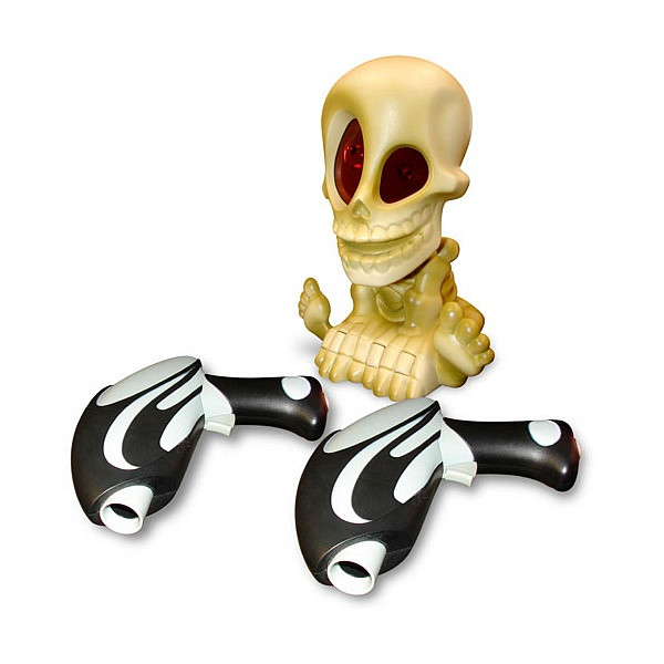 Интерактивная игрушка Johnny the Skull 0669-2 Проектор Джонни Череп с двумя бластерами