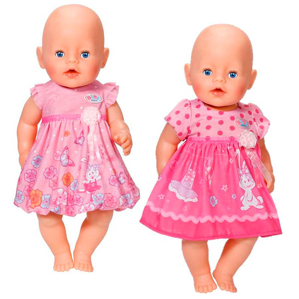 Игрушка BABY born Одежда Платья, 2 асс., веш.