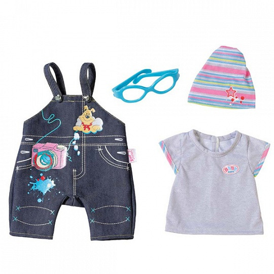 Игрушка BABY born Одежда Джинсовая, 2 асс., кор.