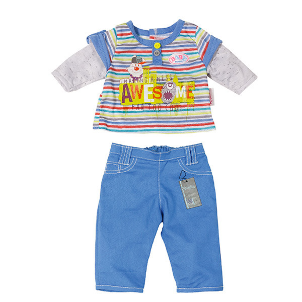 Игрушка BABY born Одежда Стильная для мальчика, 2 асс., веш.