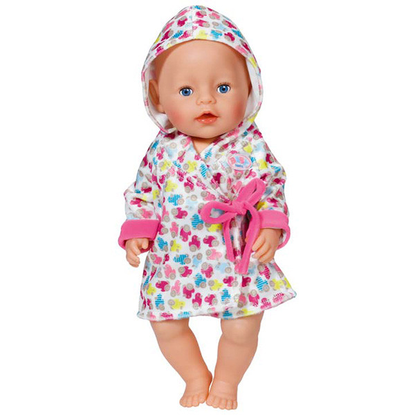 Игрушка BABY born Одежда Халат с капюшоном, веш.