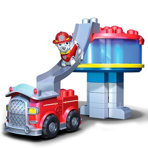 Конструктор Paw Patrol, Офис спасателей и машина Маршала. Щенячий патруль